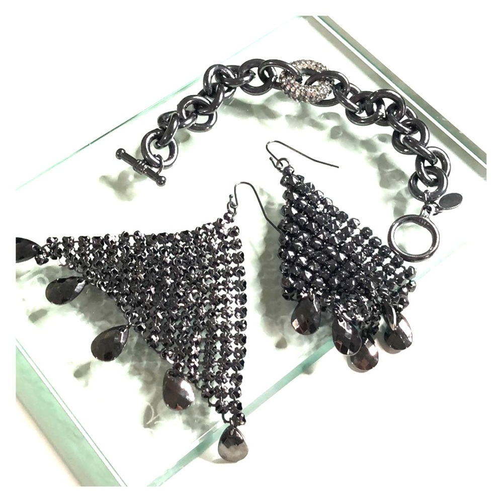 Bracelet and earrings bundle